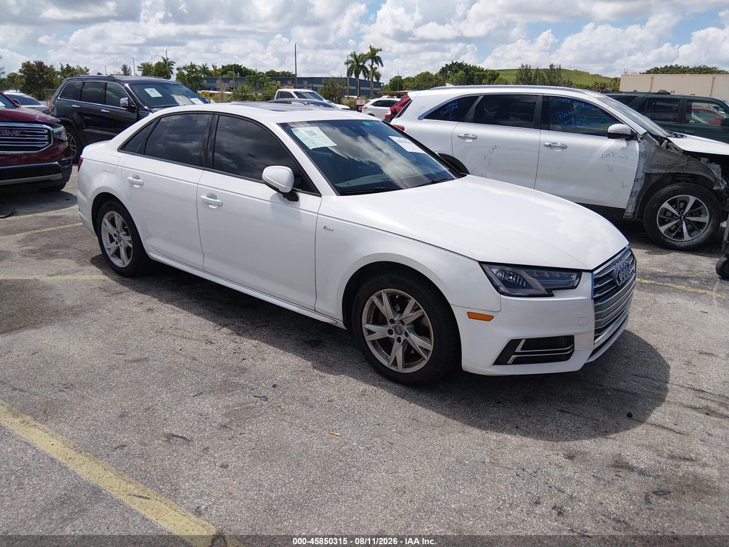 2018 AUDI A4 WAUKMAF42JA173945