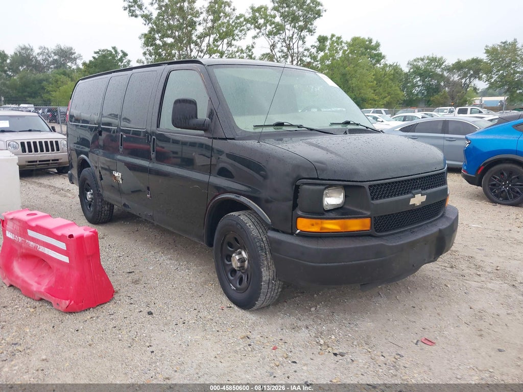 2010 CHEVROLET EXPRESS 1500 1GCUGADX8A1100529