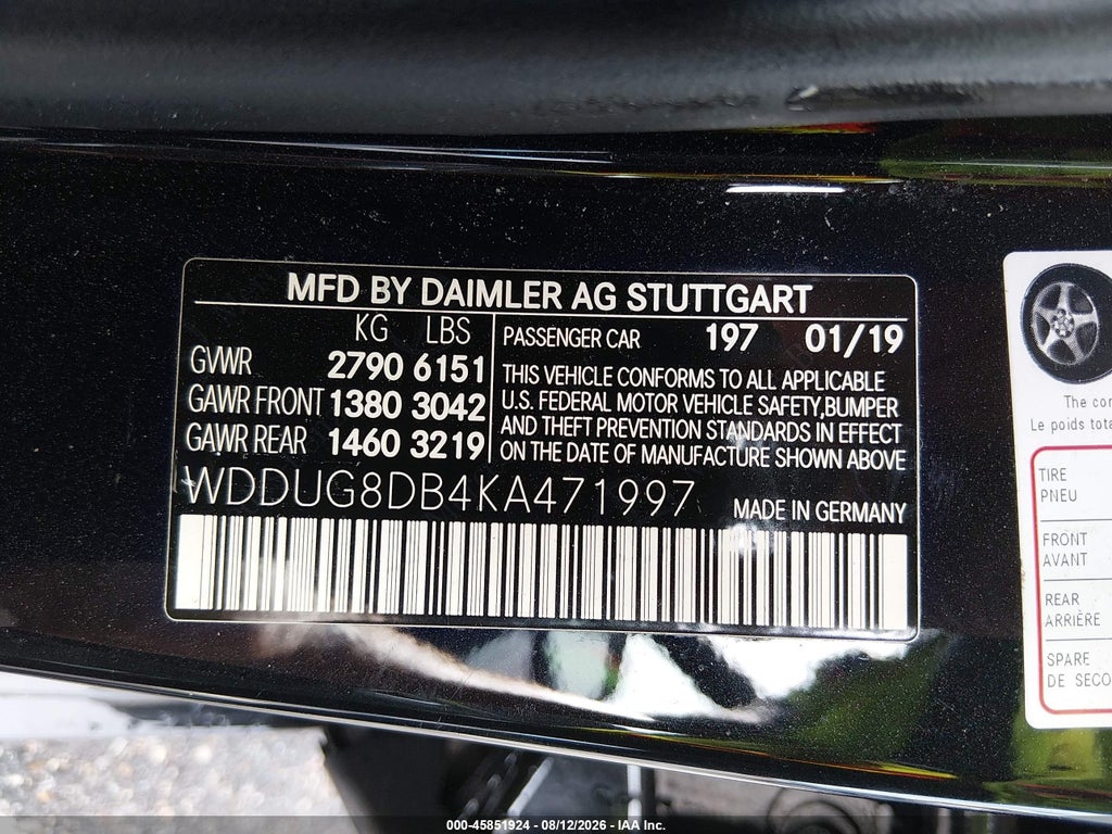 2019 Mercedes-Benz S 560 photo 9