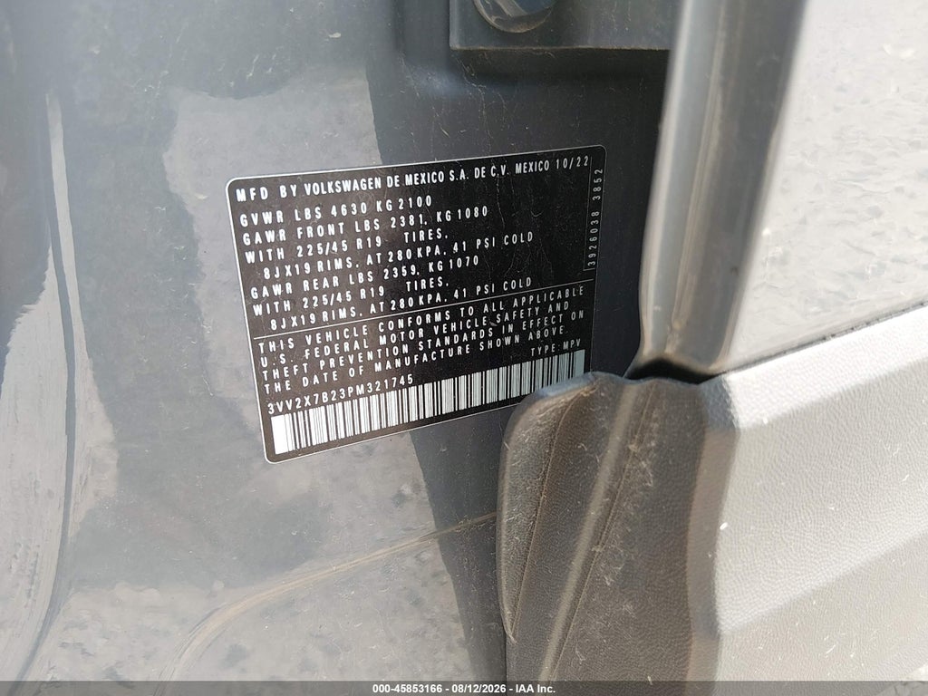 2023 Volkswagen Taos 1.5T SEL photo 9