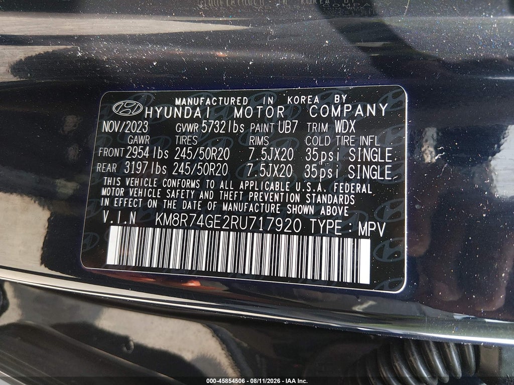 2024 Hyundai Palisade Calligraphy photo 9