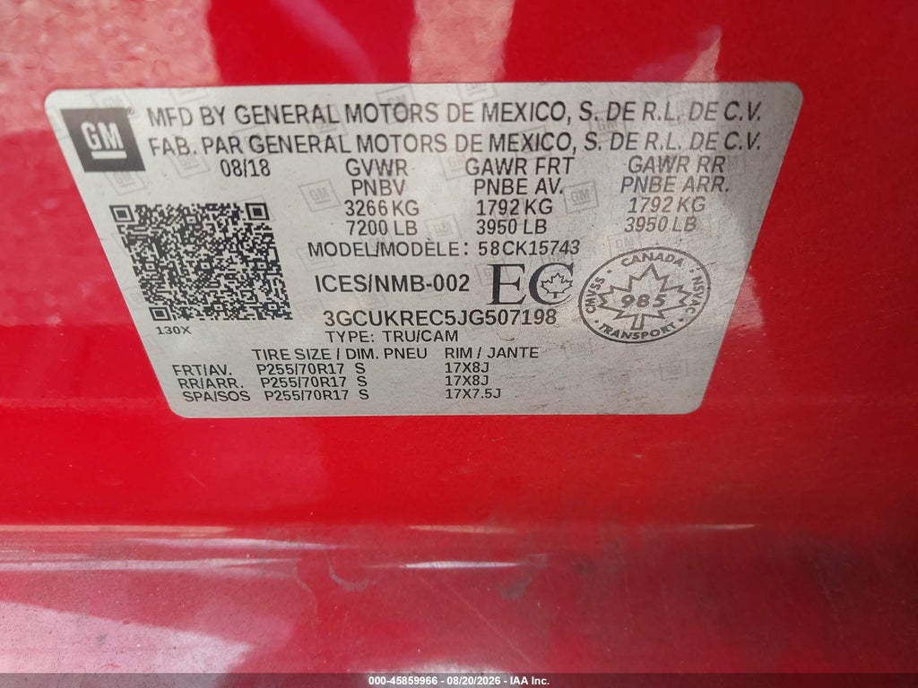 2018 Chevrolet Silverado 1500 1LT photo 9