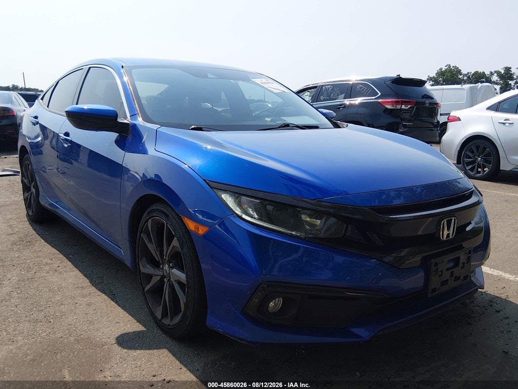 2020 HONDA CIVIC 19XFC2F85LE214911