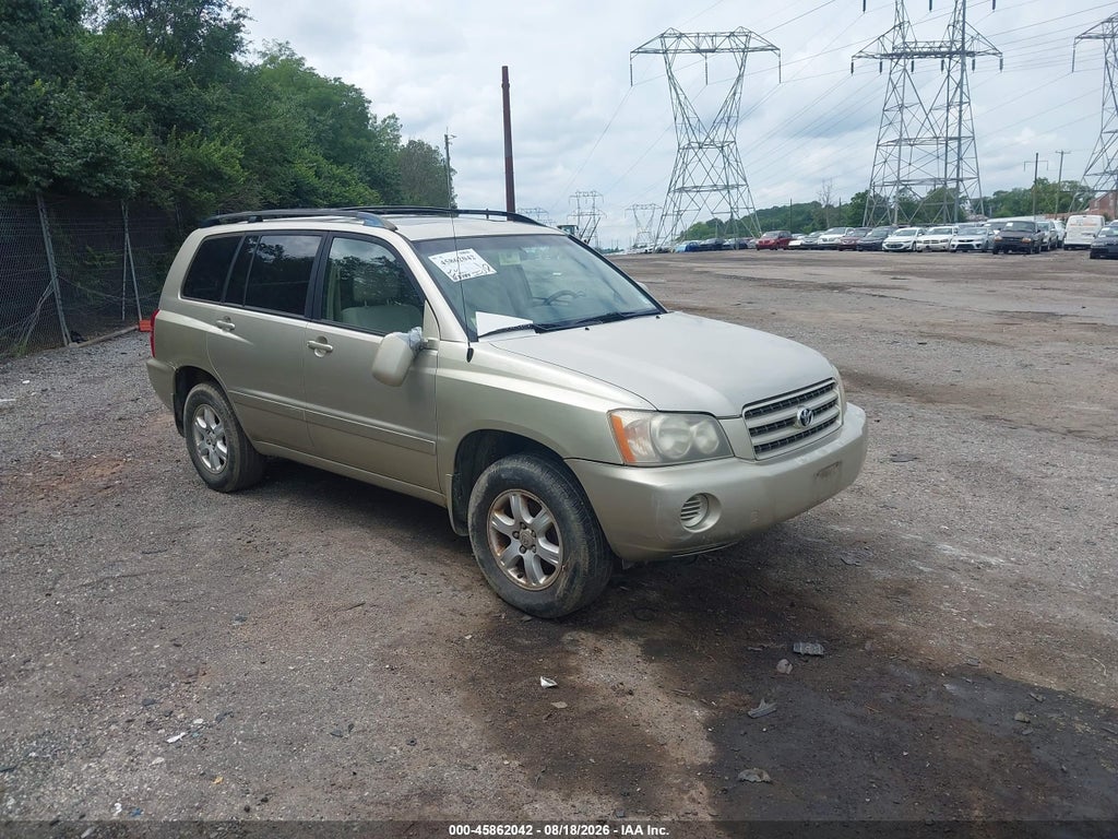 2002 TOYOTA HIGHLANDER JTEHF21A220086477