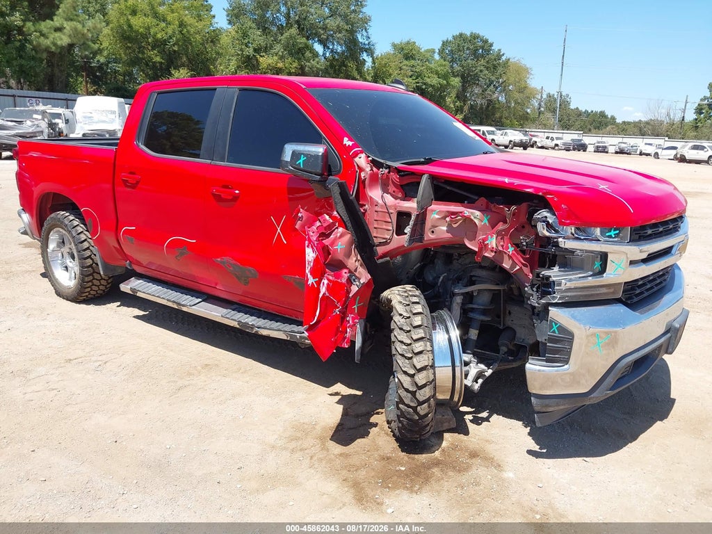 2021 CHEVROLET SILVERADO 1500 3GCPWCED4MG443005