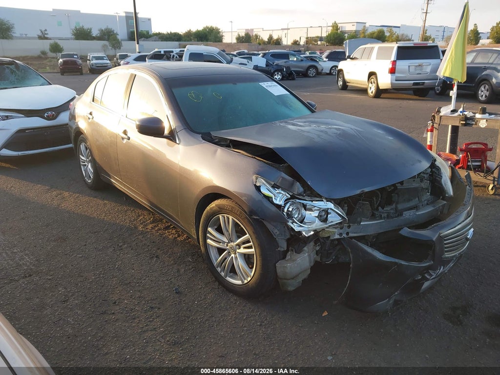2012 INFINITI G37 JN1CV6AP8CM932685