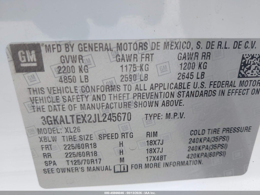 2018 GMC Terrain SLE photo 9
