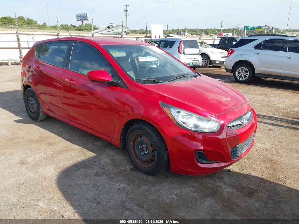 2012 HYUNDAI ACCENT KMHCT5AE8CU058507