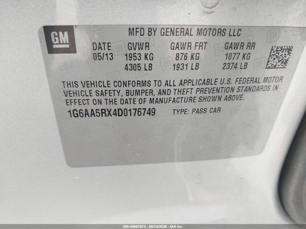 2013 Cadillac ATS Standard photo 9