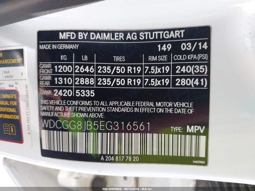 2014 Mercedes-Benz GLK 350 4MATIC photo 9