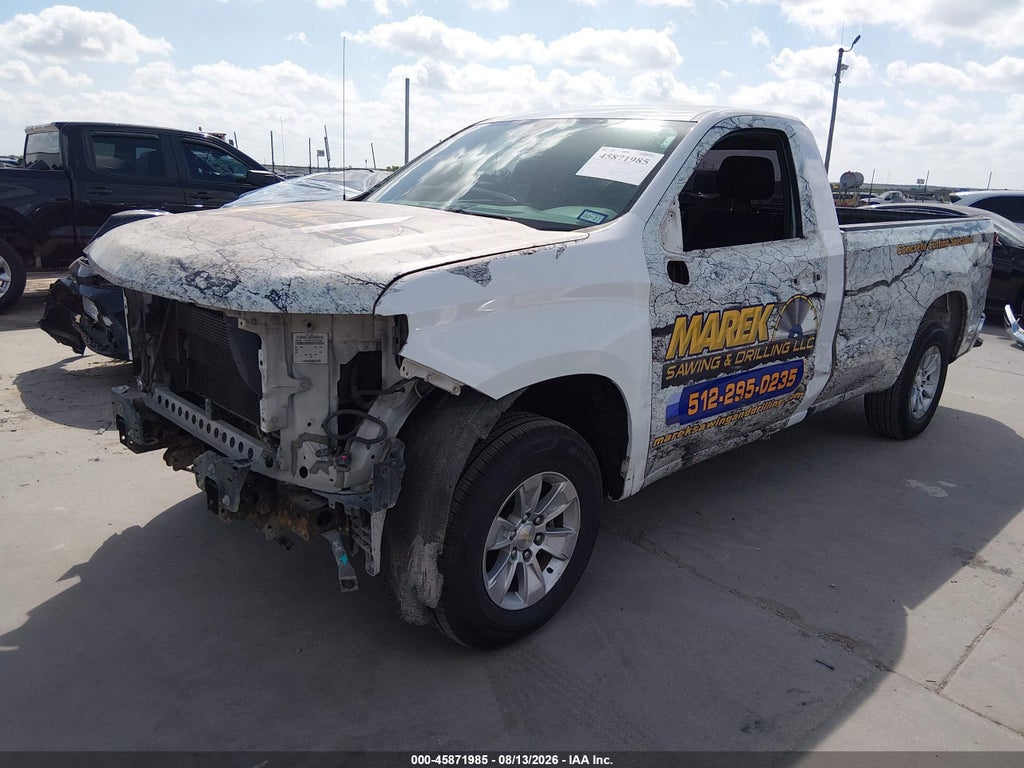 2021 Chevrolet Silverado 1500 2WD Long BED WT photo 2
