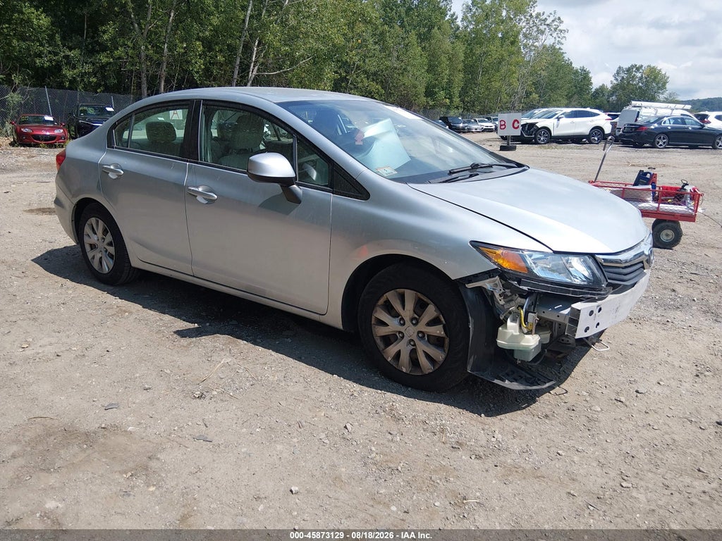 2012 HONDA CIVIC 2HGFB2F53CH526756