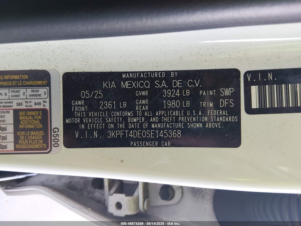 2025 Kia K4 LXS photo 9