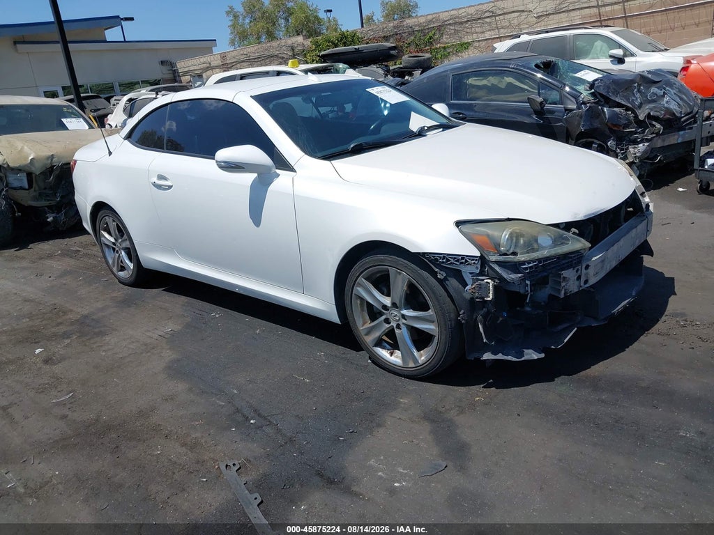 2012 LEXUS IS 250C JTHFF2C22C2523660