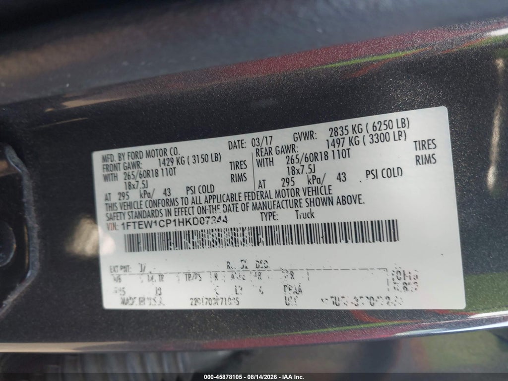 2017 Ford F-150 XLT photo 9