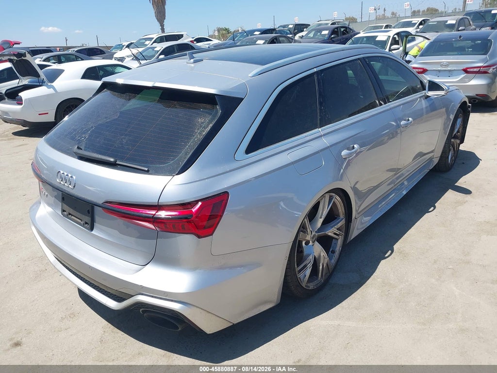 2021 Audi RS 6 Avant Tfsi Quattro Tiptronic photo 4