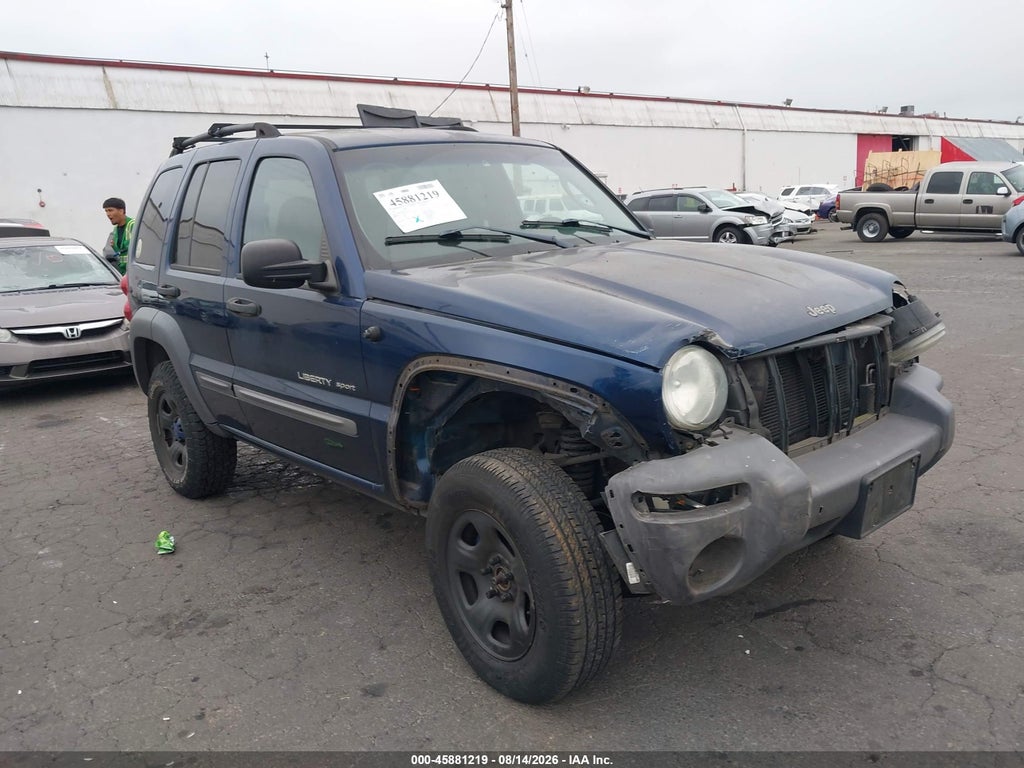 2003 JEEP LIBERTY 1J8GL48K93W601145