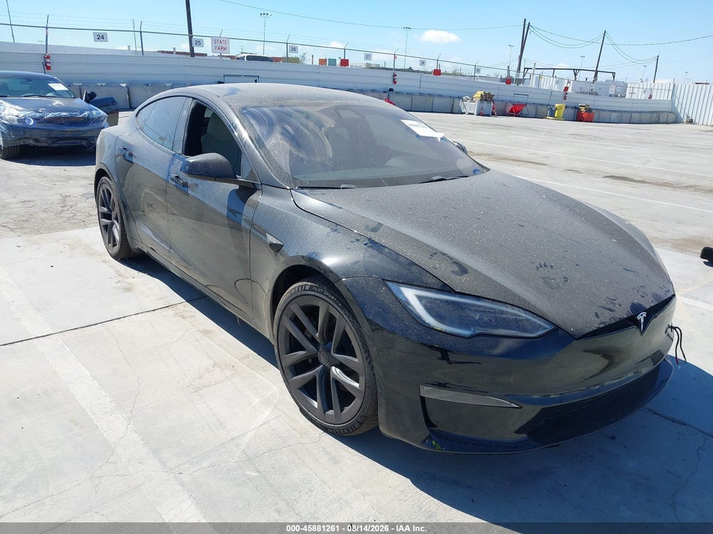 2022 TESLA MODEL S 5YJSA1E58NF487473