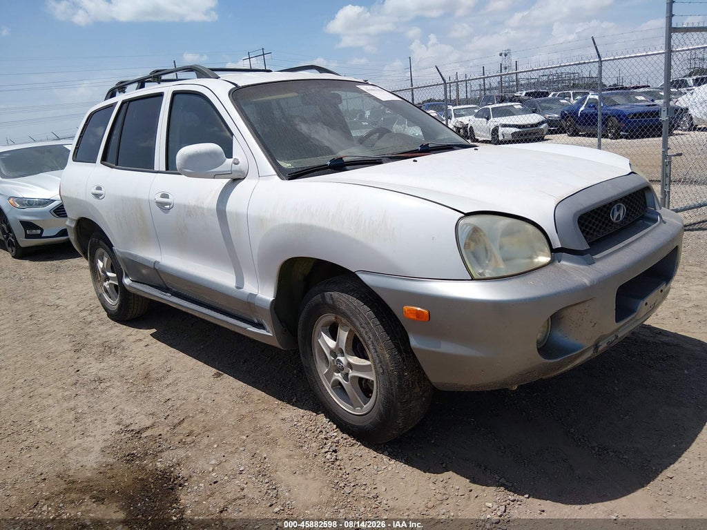 2004 HYUNDAI SANTA FE KM8SC13D44U639058