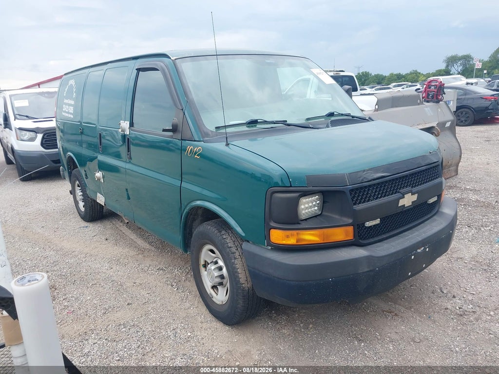 2013 CHEVROLET EXPRESS 2500 1GCWGFCA1D1126249