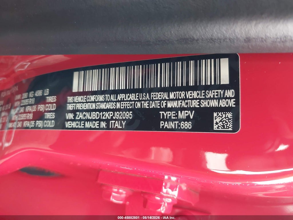 2019 Jeep Renegade Limited 4X4 photo 9