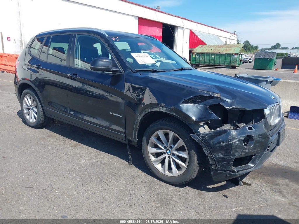 2015 BMW X3 5UXWY3C54F0E95776