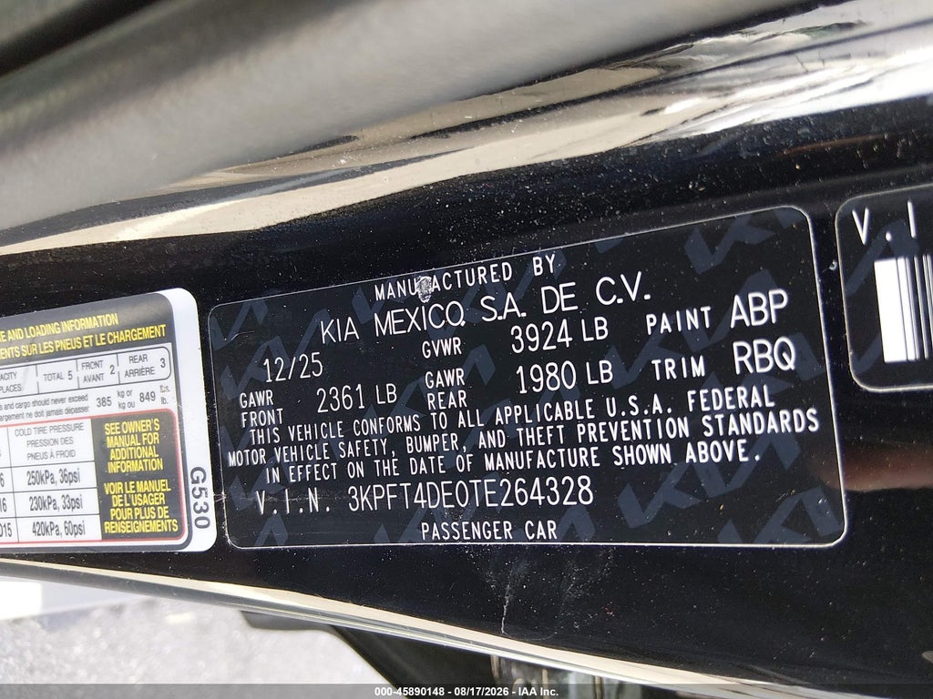 2026 Kia K4 LX photo 9