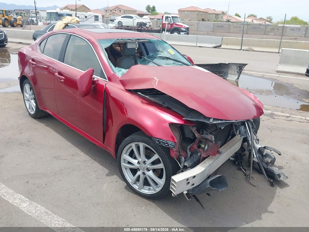 2006 LEXUS IS 250 JTHBK262865024421