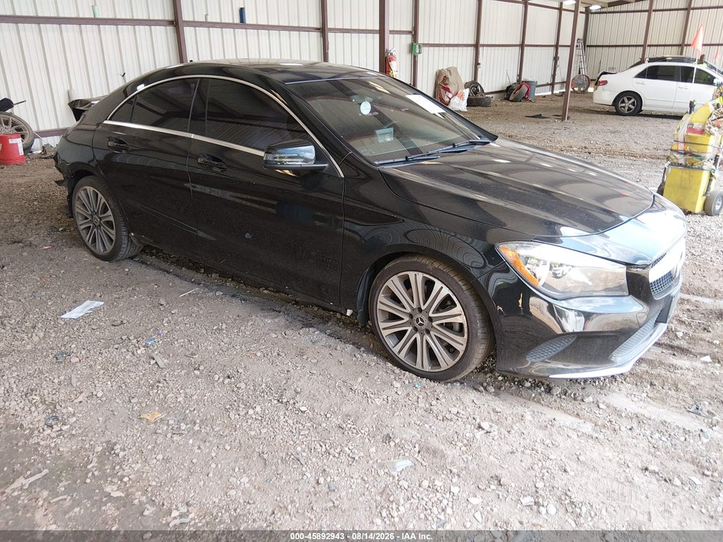 2018 MERCEDES-BENZ CLA 250 WDDSJ4EB5JN680558