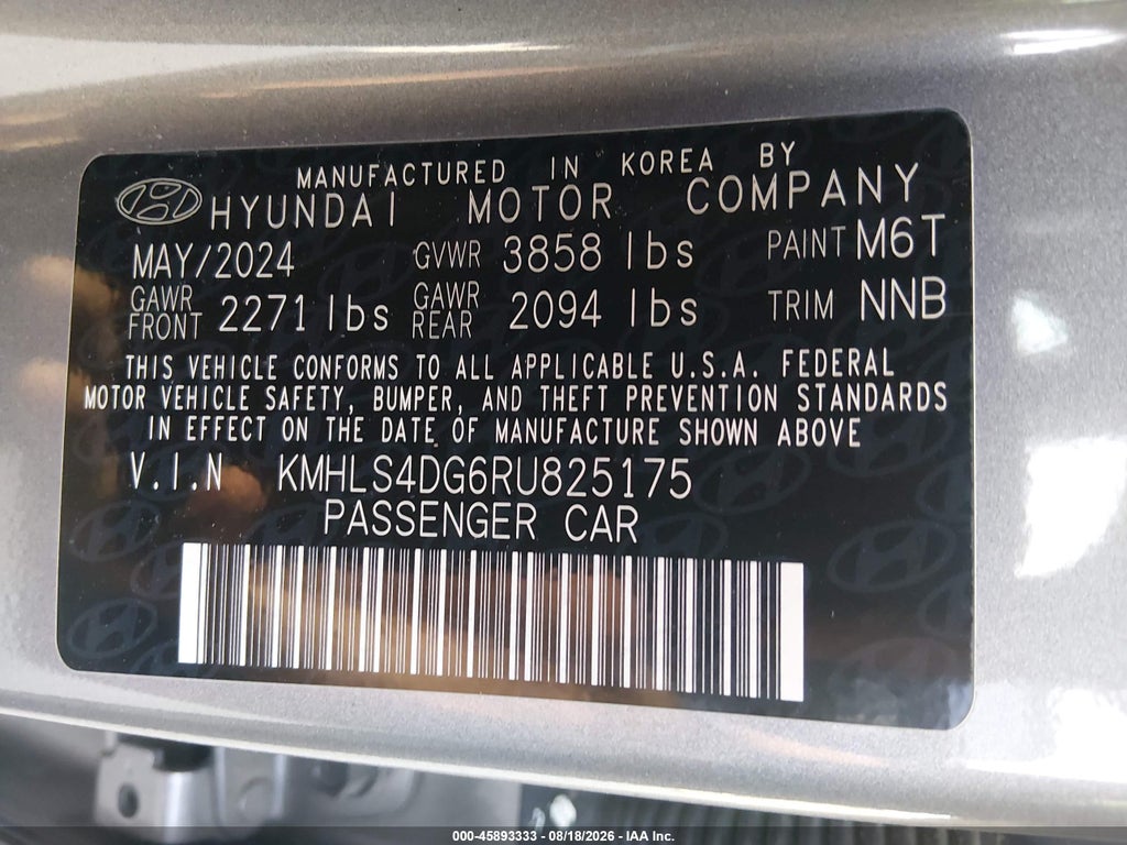 2024 Hyundai Elantra SEL photo 9