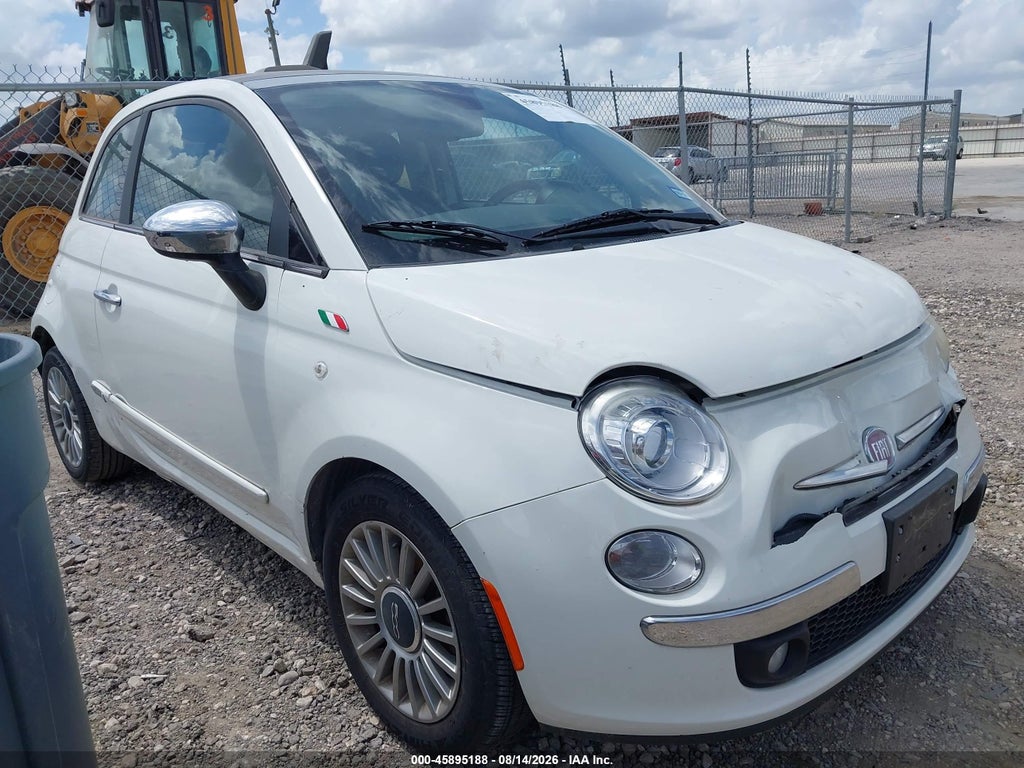 2012 FIAT 500 3C3CFFCR3CT105331
