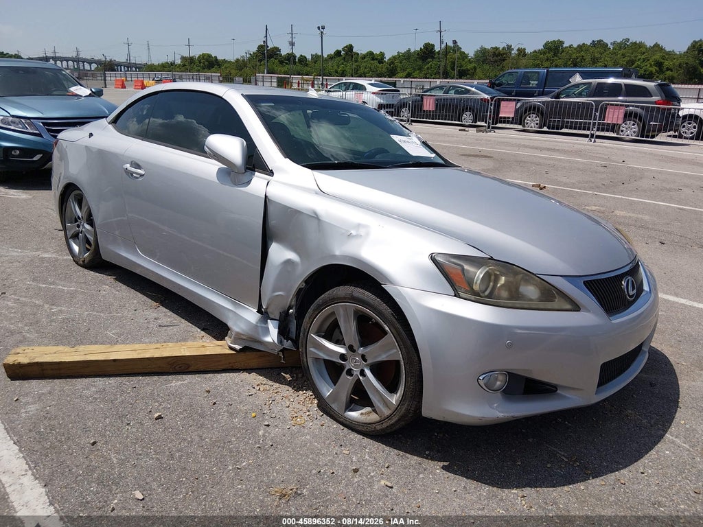 2012 LEXUS IS 250C JTHFF2C23C2526051