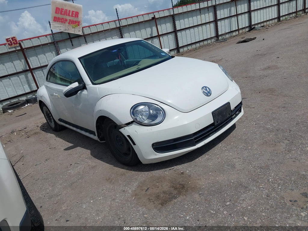 2013 VOLKSWAGEN BEETLE 3VWJX7AT0DM678121