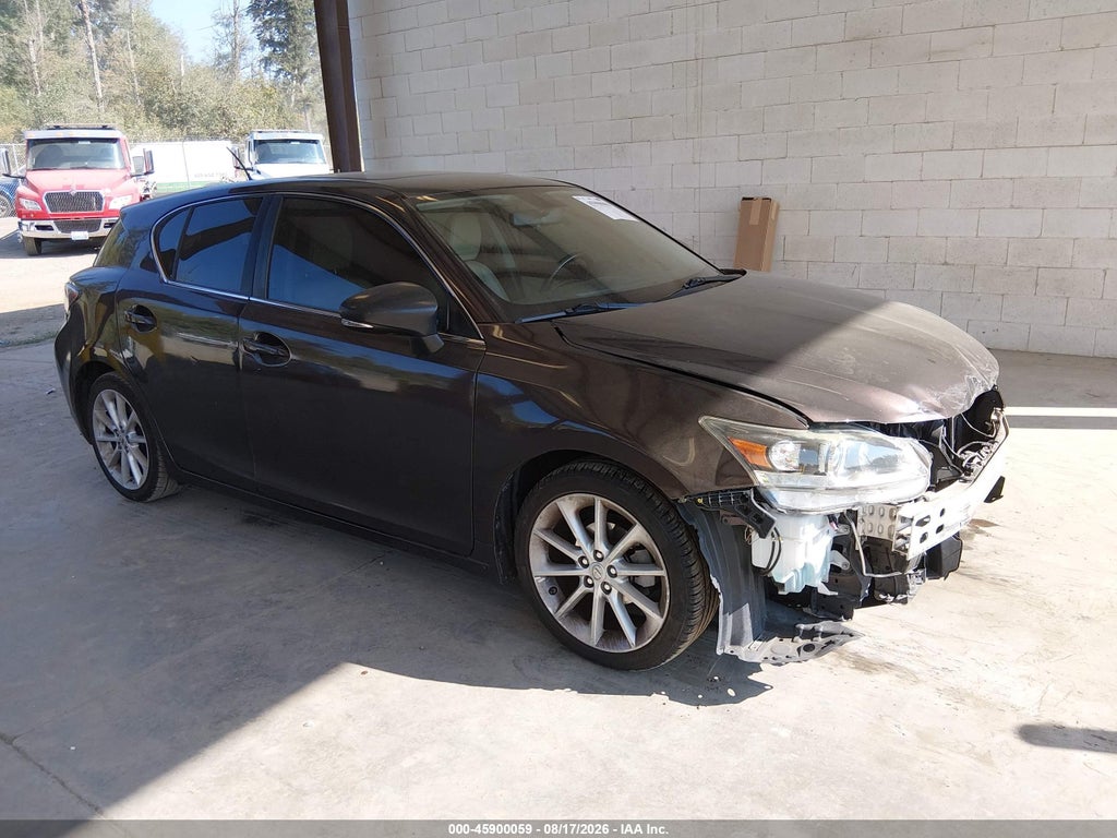 2013 LEXUS CT 200H JTHKD5BH2D2134921