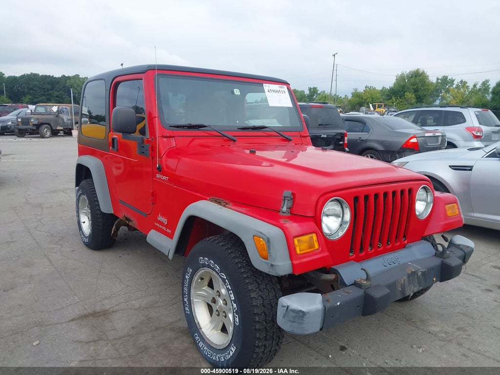 2005 JEEP WRANGLER 1J4FA49S95P388230
