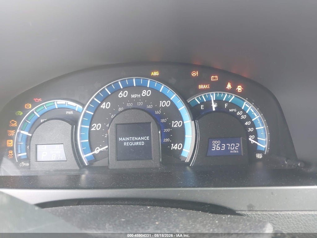2014 Toyota Camry Hybrid XLE photo 7