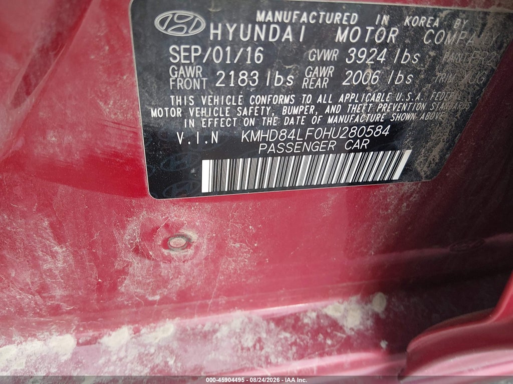 2017 Hyundai Elantra Limited photo 9