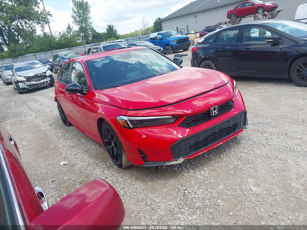 2025 HONDA CIVIC HYBRID 2HGFE4F87SH329701