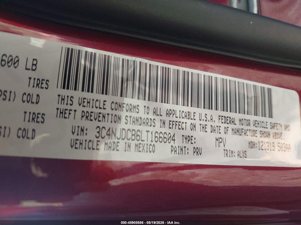 2020 Jeep Compass Limited 4X4 photo 9