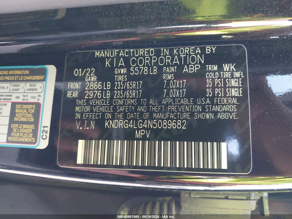 2022 Kia Sorento Hybrid S photo 9