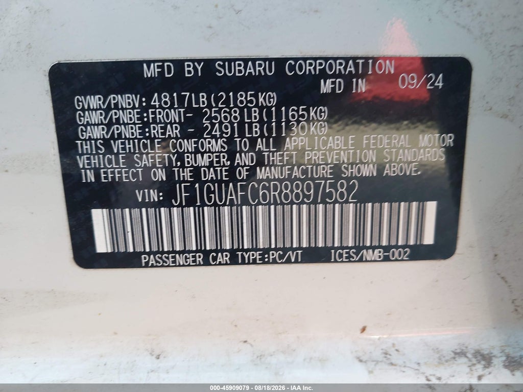 2024 Subaru Impreza Sport 5-Door photo 9