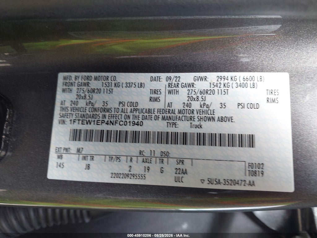 2022 Ford F-150 XL photo 9