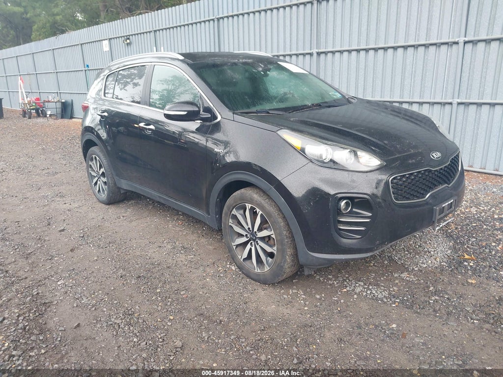 2018 KIA SPORTAGE KNDPNCAC0J7421302