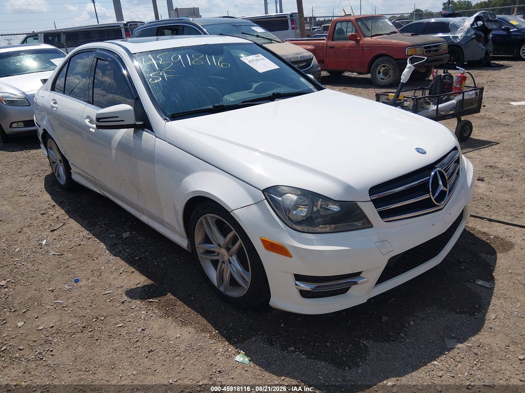 2014 MERCEDES-BENZ C 250 WDDGF4HB2ER312954