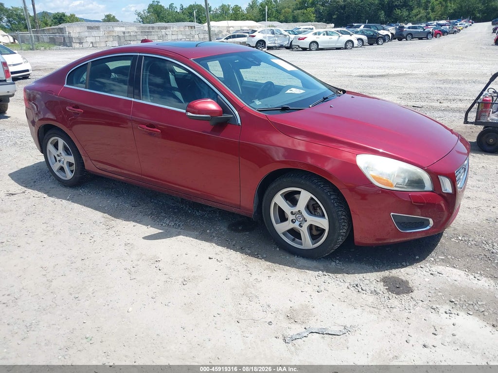 2013 VOLVO S60 YV1612FS5D1226587