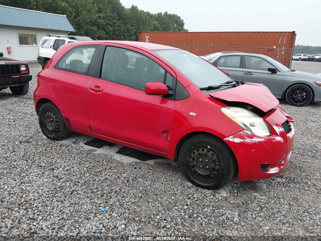 2007 TOYOTA YARIS JTDJT923875123078