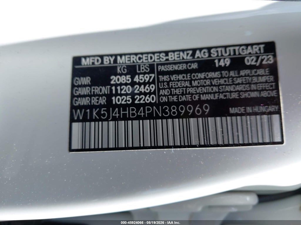2023 Mercedes-Benz CLA 250 Coupe 4MATIC photo 9
