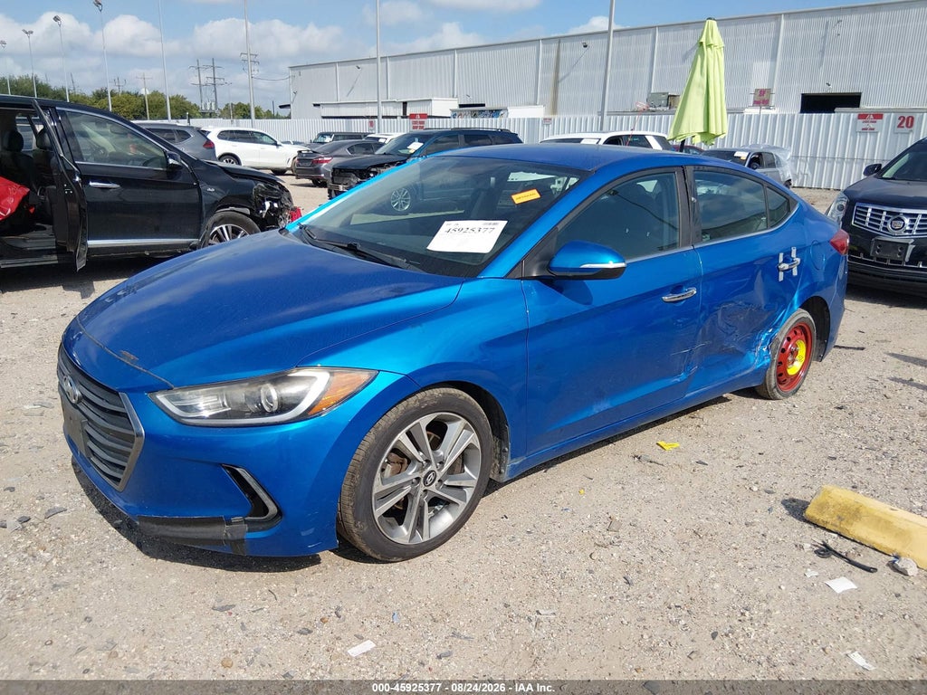 2017 Hyundai Elantra Limited photo 2