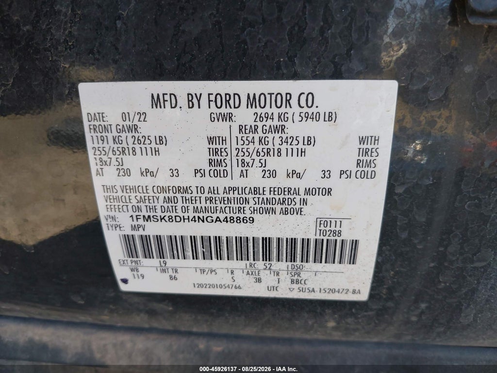 2022 Ford Explorer XLT photo 9