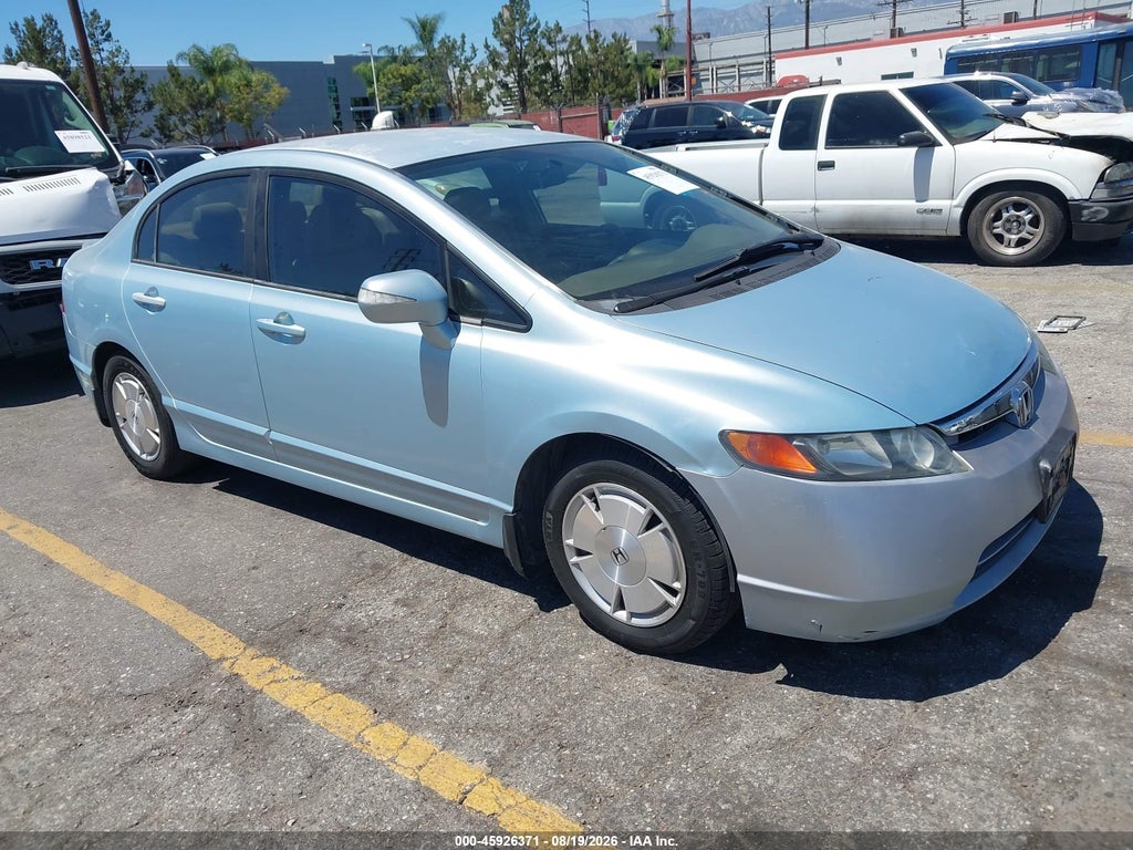 2006 HONDA CIVIC HYBRID JHMFA36296S004139